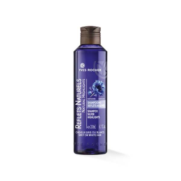 Glansgivende shampoo til gråt/hvidt hår